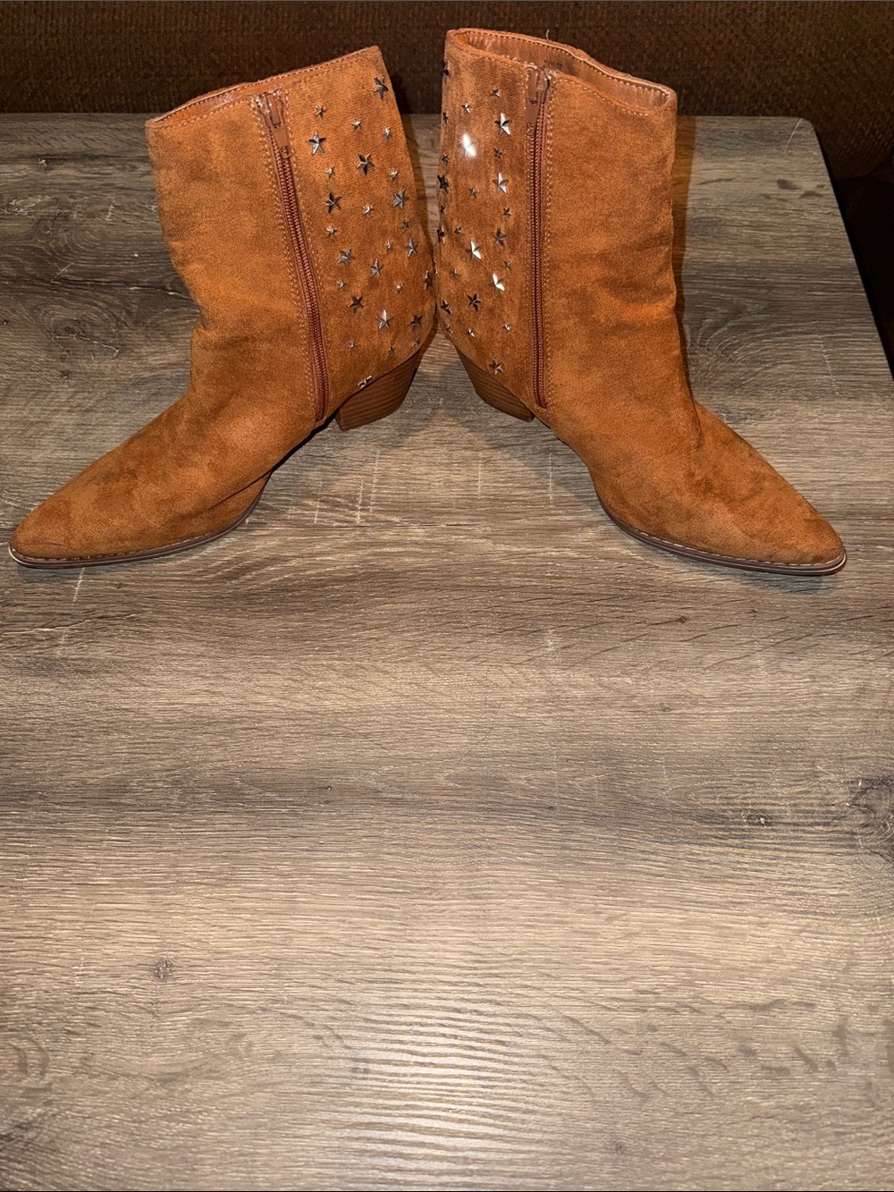 Limited Edition Matisse Caty Suede Star-Studded Ankle Boots